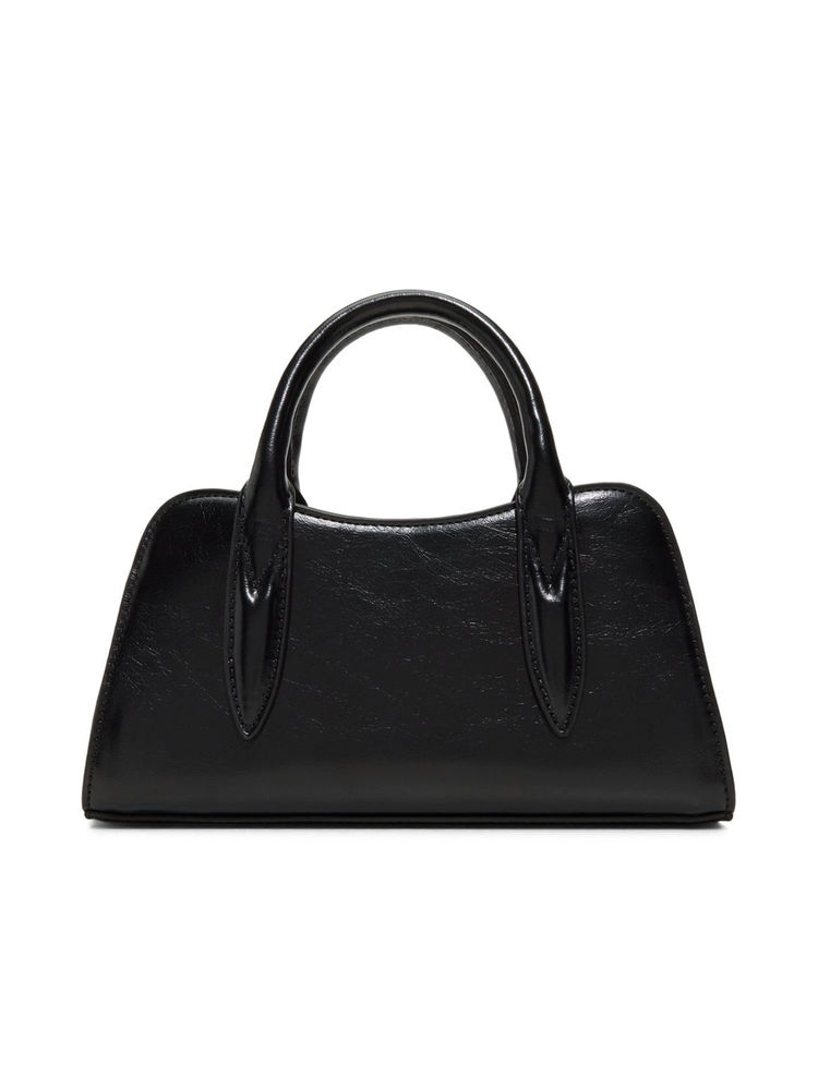 Call It Spring Black Synthetic Solid Handbag with Detachable Strap-picture-23
