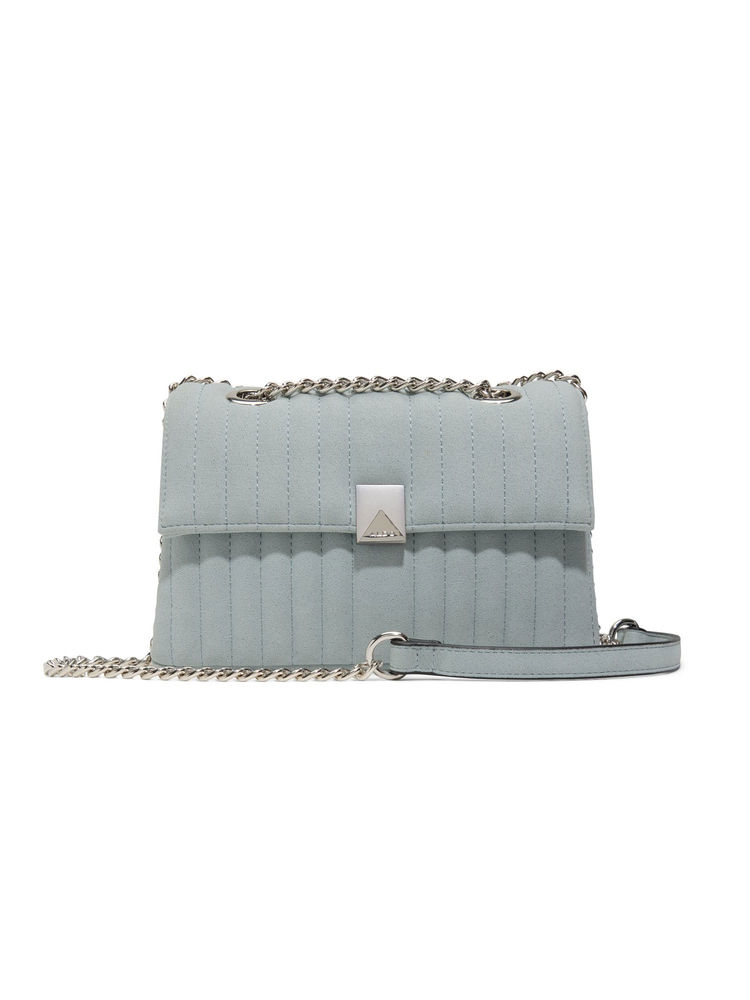 Aldo Blue Synthetic Textured Slingbag-image-22