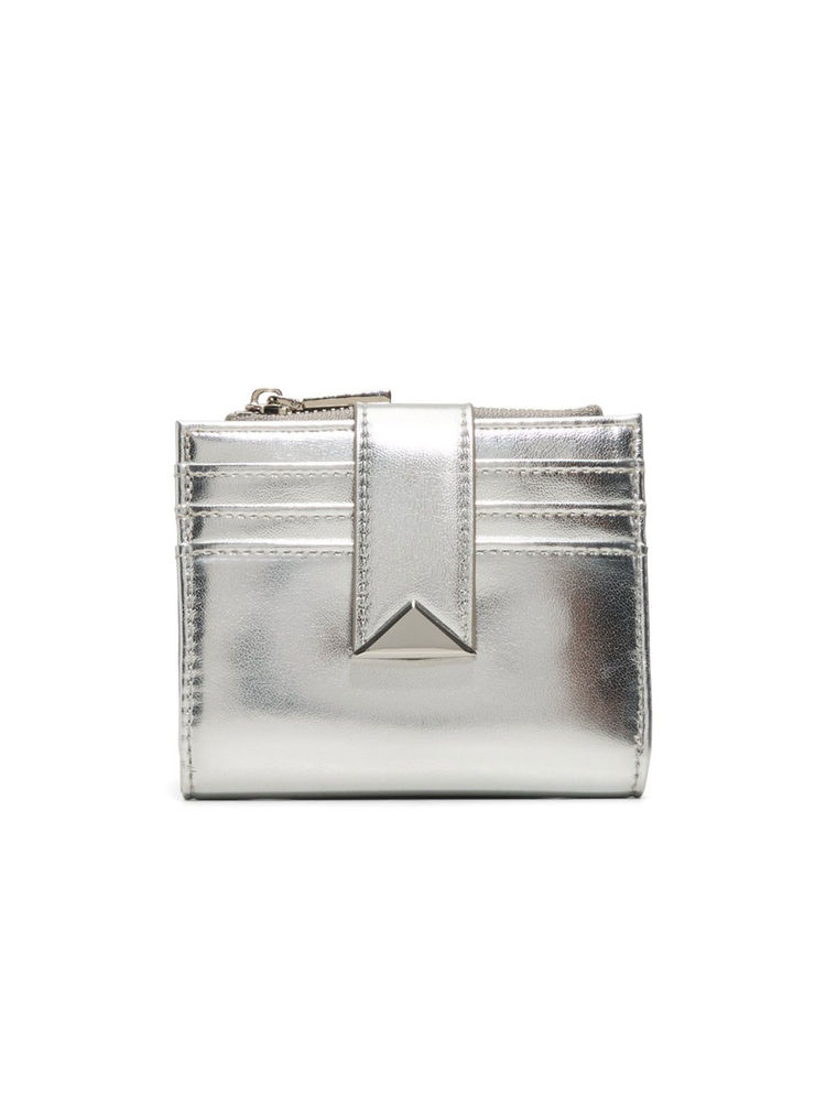 Aldo Silver Synthetic Solid Wallet-picture-10