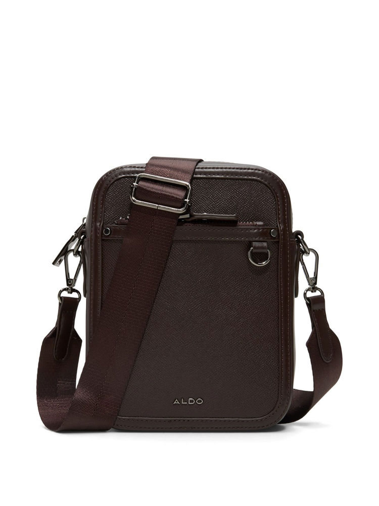 Aldo Maroon Synthetic Solid Crossbody Bag-picture-13