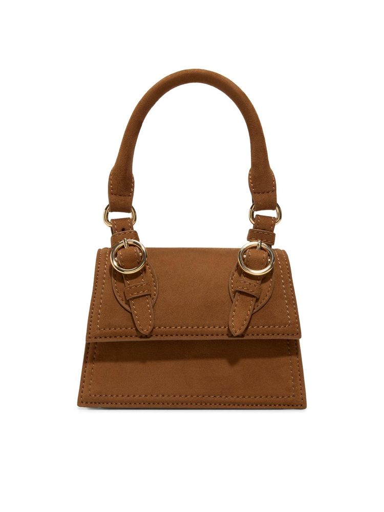 Call It Spring Brown Textile Textured Handbag with Detachable Strap-picture-25