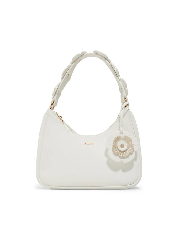 Aldo White Synthetic Solid Handbag-picture-20