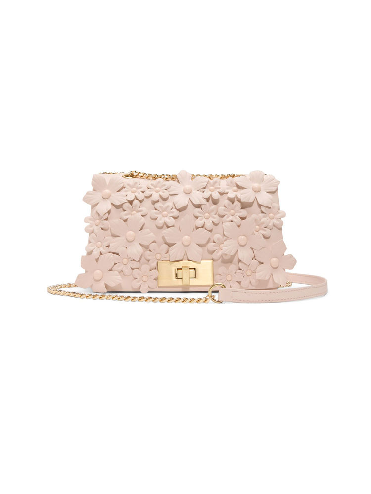 Aldo Pink Synthetic Floral Slingbag-image-5