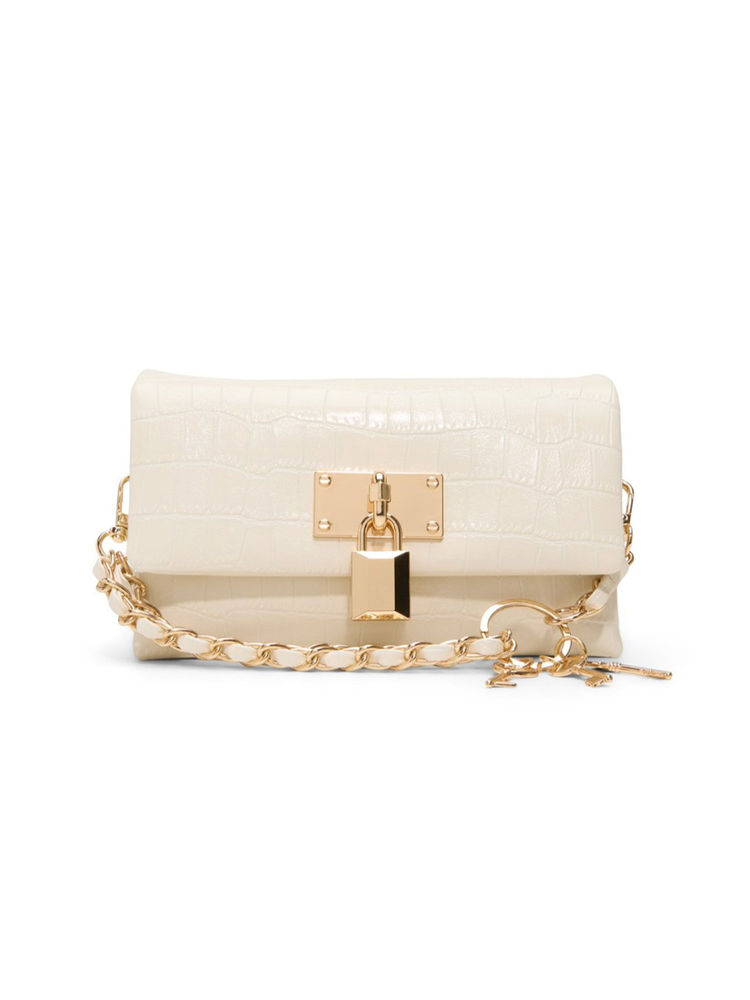 Aldo Beige Synthetic Solid Slingbag with Detachable Strap-picture-17