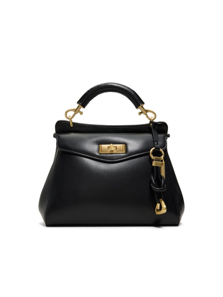 Aldo Black Synthetic Solid Handbag with Detachable Strap-picture-19