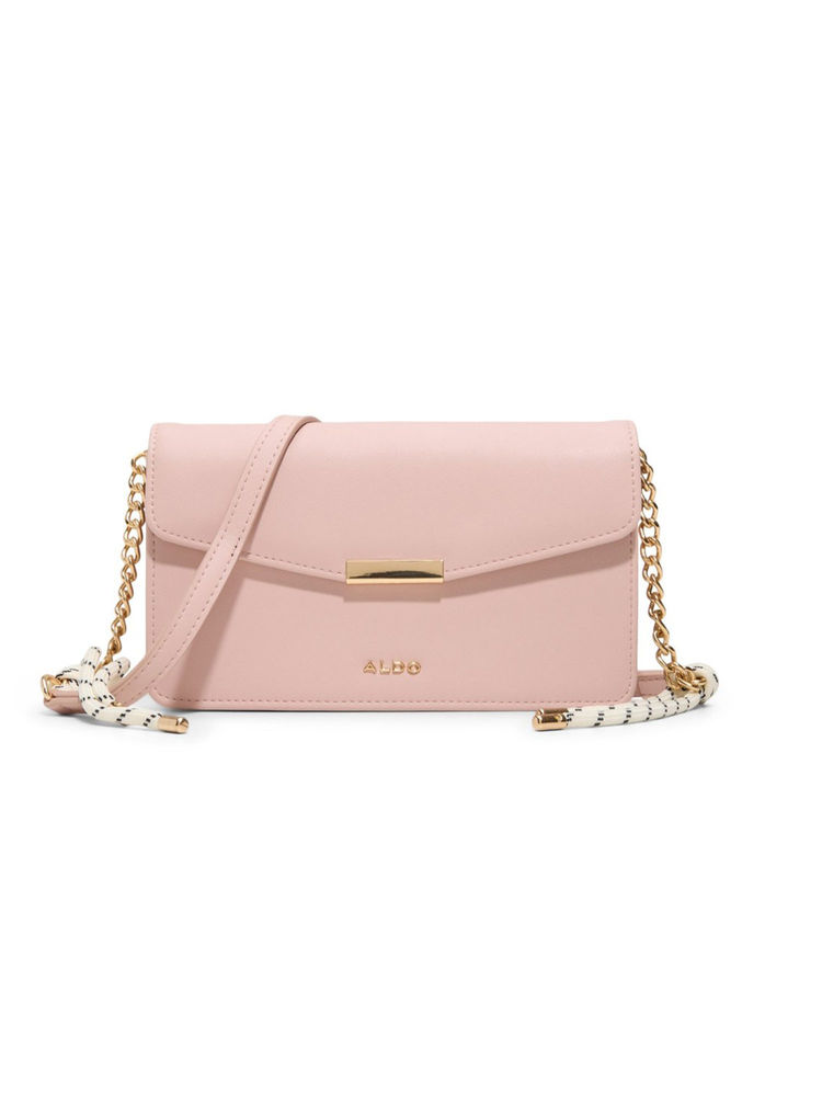 Aldo Pink Synthetic Solid Slingbag-picture-12