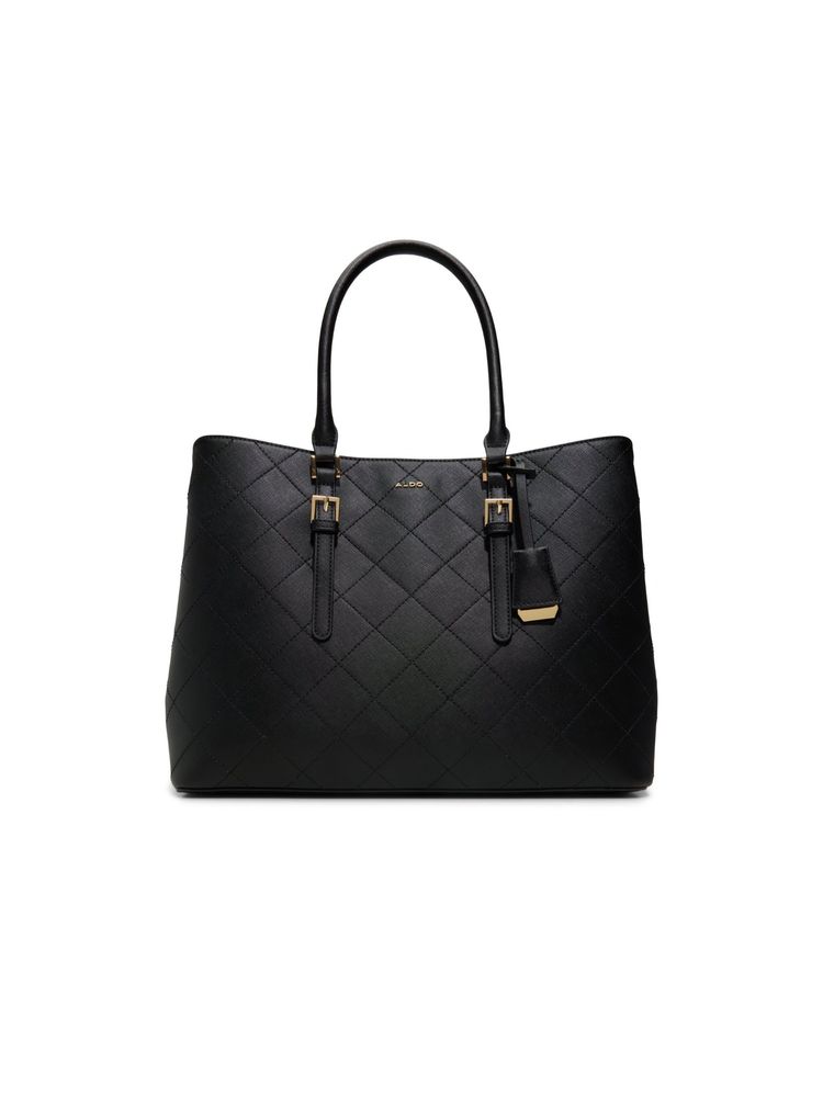 Aldo Black Synthetic Solid Handbag with Detachable Strap-picture-40