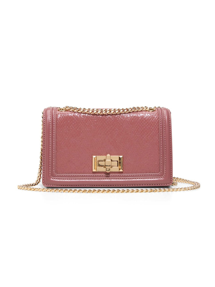 Aldo Pink Synthetic Solid Slingbag-picture-19