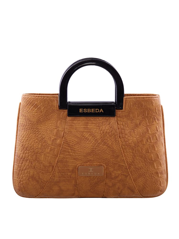 Esbeda Snake Work Pu Synthetic Armbag - Camel-image-0
