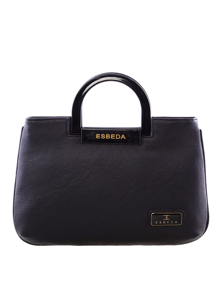 Esbeda Solid Pu Synthetic Armbag - Black