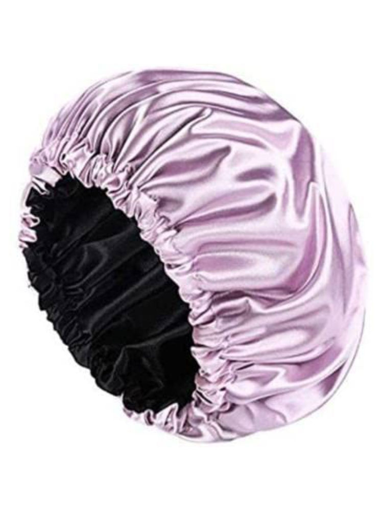 Bronson Professional Luxury Satin Silk Hair Bonnet Cap For Sleeping With Satin Scrunchie