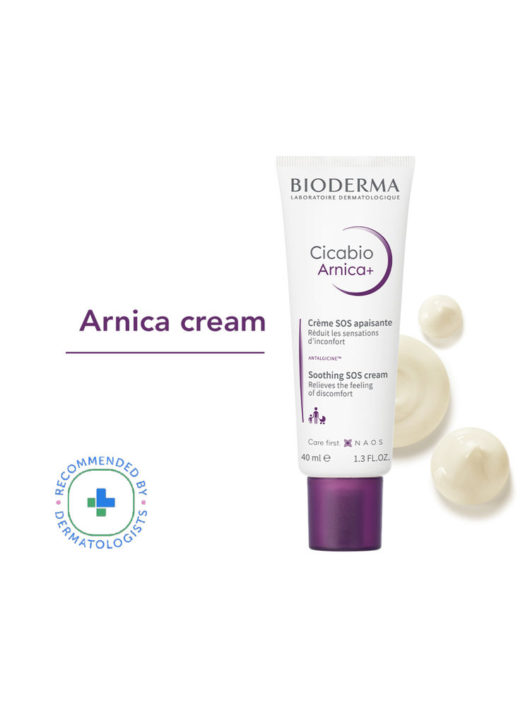 Bioderma Cicabio Arnica+ SOS Quickly Repairs and Soothes Skin Damage