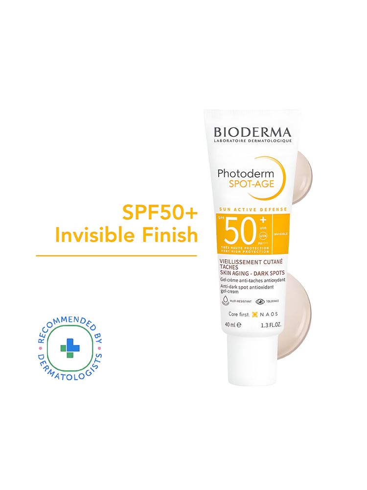 Bioderma SPF 50+ Anti Aging Sunscreen - Photoderm Spot-Age Gel Sunscreen - UVA/UVB Protection-picture-39