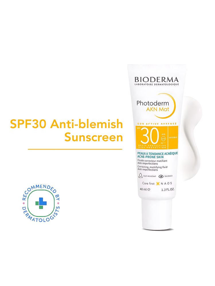 Bioderma SPF 30 Anti Blemish Sunscreen - Photoderm AKN Mat For Combination To Acne-Prone Skin-picture-43