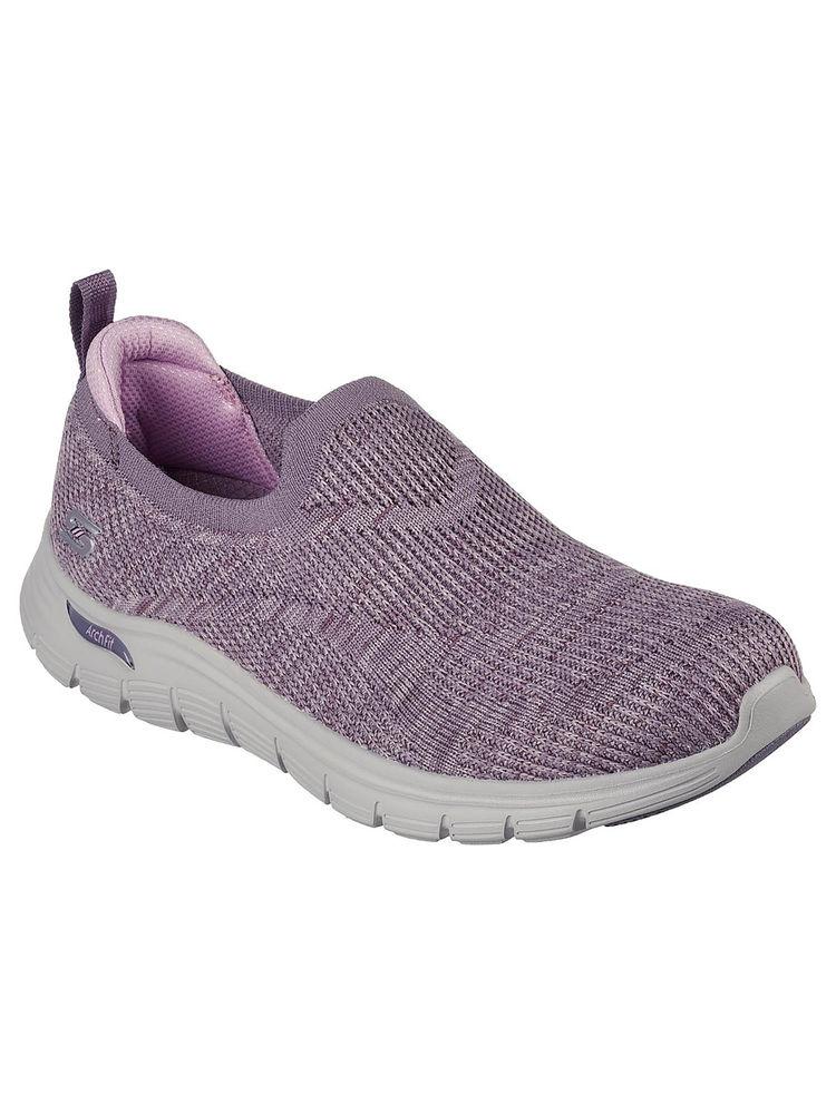 SKECHERS Women Arch Fit Vista Purple Casual Slip On Sneakers-picture-48