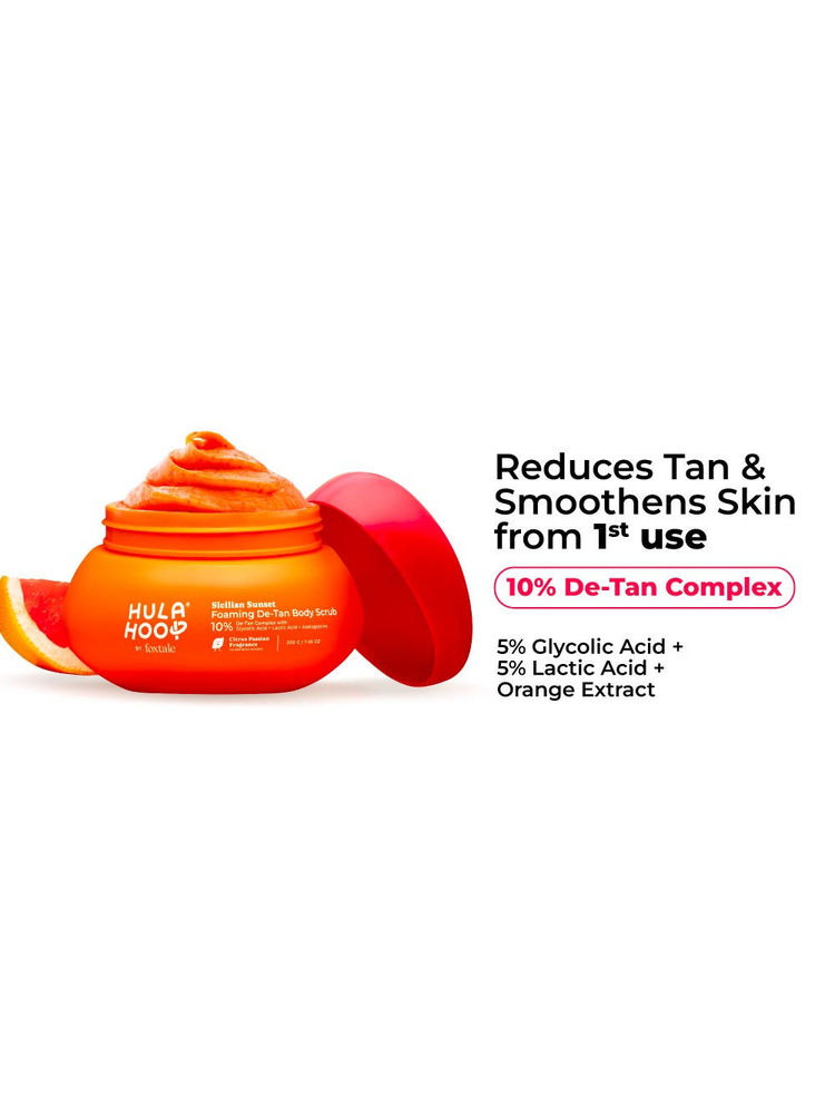 Foxtale Hula Hoop Foaming 10% De-Tan Body Scrub-picture-19