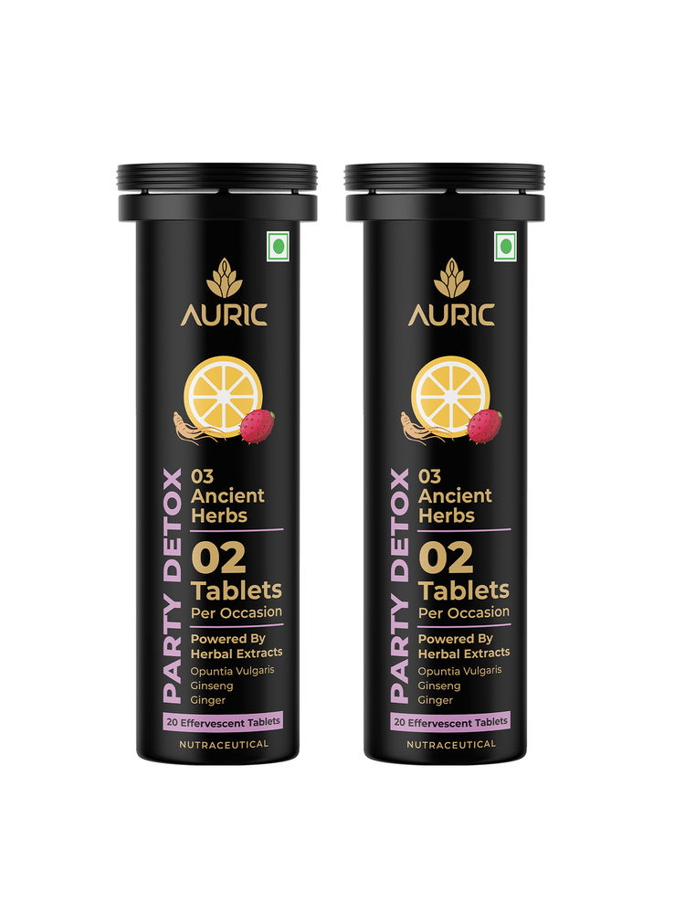 Auric Party Detox Drop, Fizz & Drink Effervescent Tablet - Pack Of 2-picture-49