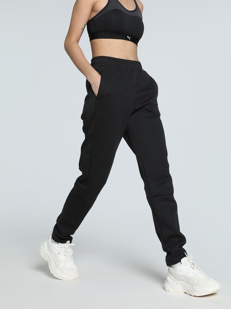 Puma EVOSTRIPE Womens Black Joggers-picture-11