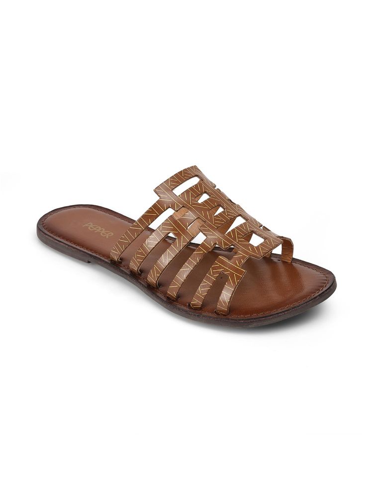 PEPPER Tan Classic Flats-image-18
