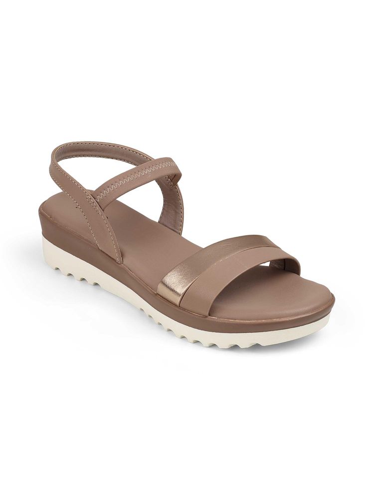 PEPPER Women Nude Sandals-image-11