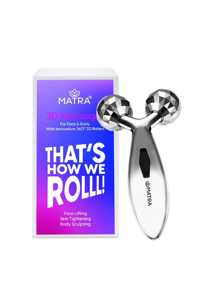 Matra 3D Roller Face & Body Massager Y Shape Sculptor for Skin Lifting & Tightening