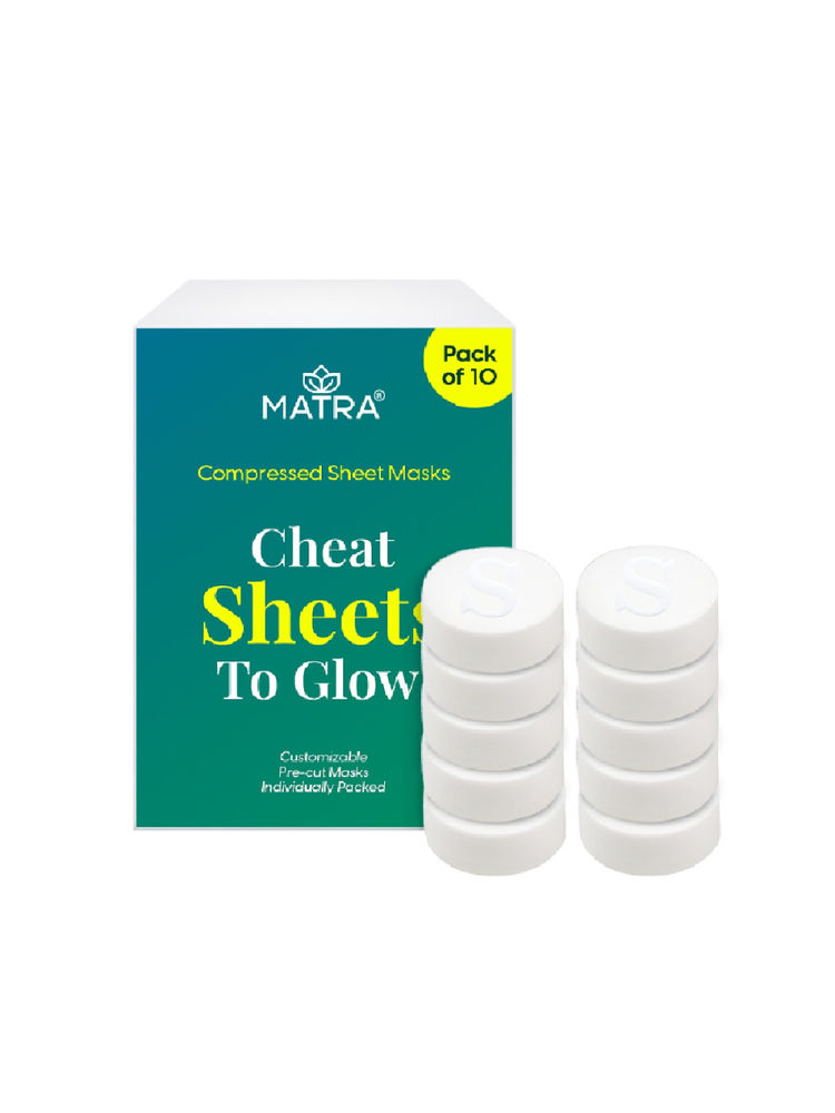 Matra Compressed Sheet Mask Facial Tablets Disposable Travel Face Masks For Spa & Home-picture-11