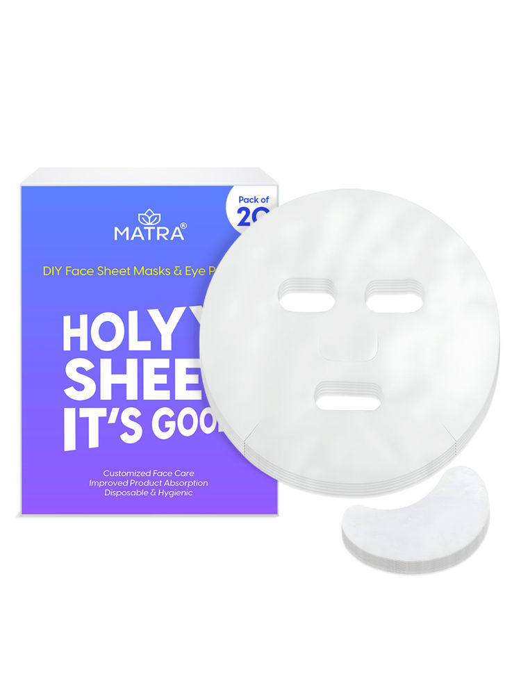 Matra Diy Facial Sheet Masks & Under Eye Patches For Hydration & Dark Circles-picture-23