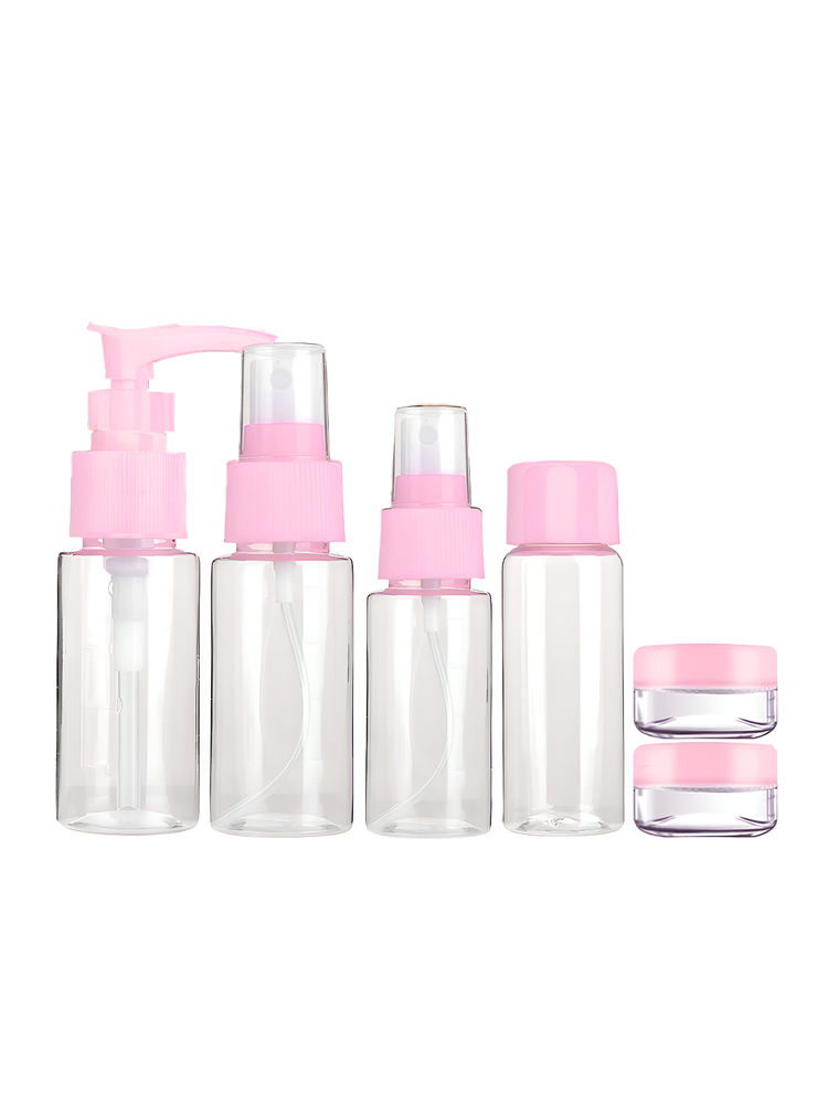 Matra Travel Size Bottles Set of 6 Toiletries Kit with Refillable Spray Bottles Mini Containers-image-26