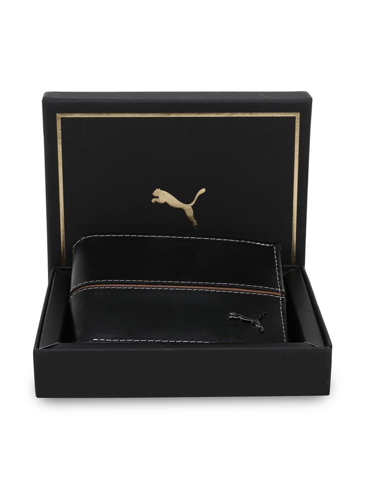 Puma Leather Stripe Wallet - Black-picture-23
