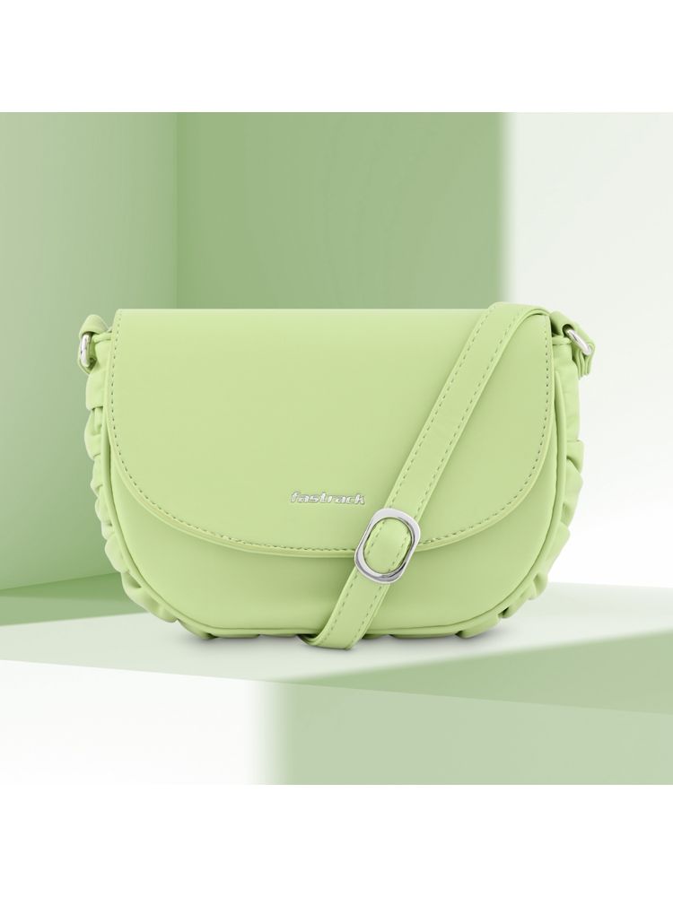 fastrack accessories Fastrack Mint Green Sling Bag for Women-picture-14
