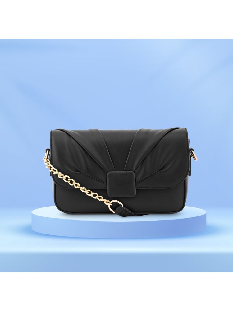 fastrack accessories Fastrack Black Party Sling Bag for Women-picture-17