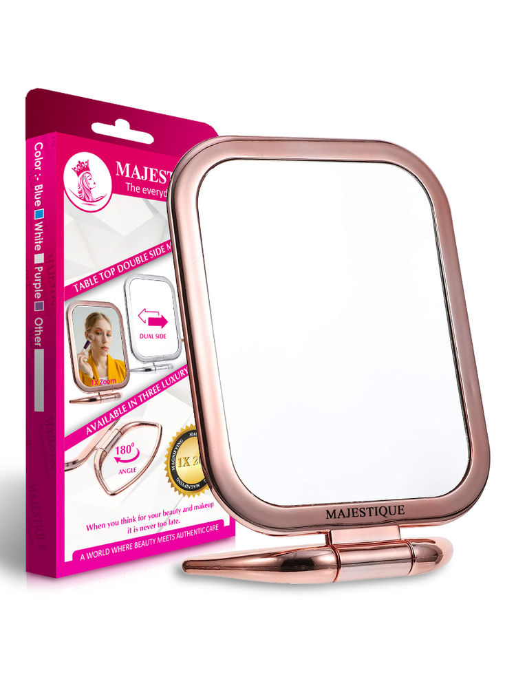 Majestique Table Top Double Side Makeup Mirror