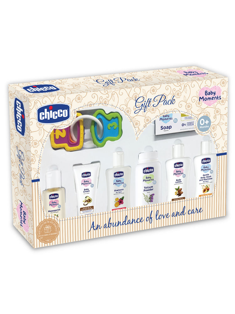 Chicco Baby Moments Delight Gift Set For Babies - Beige-picture-19