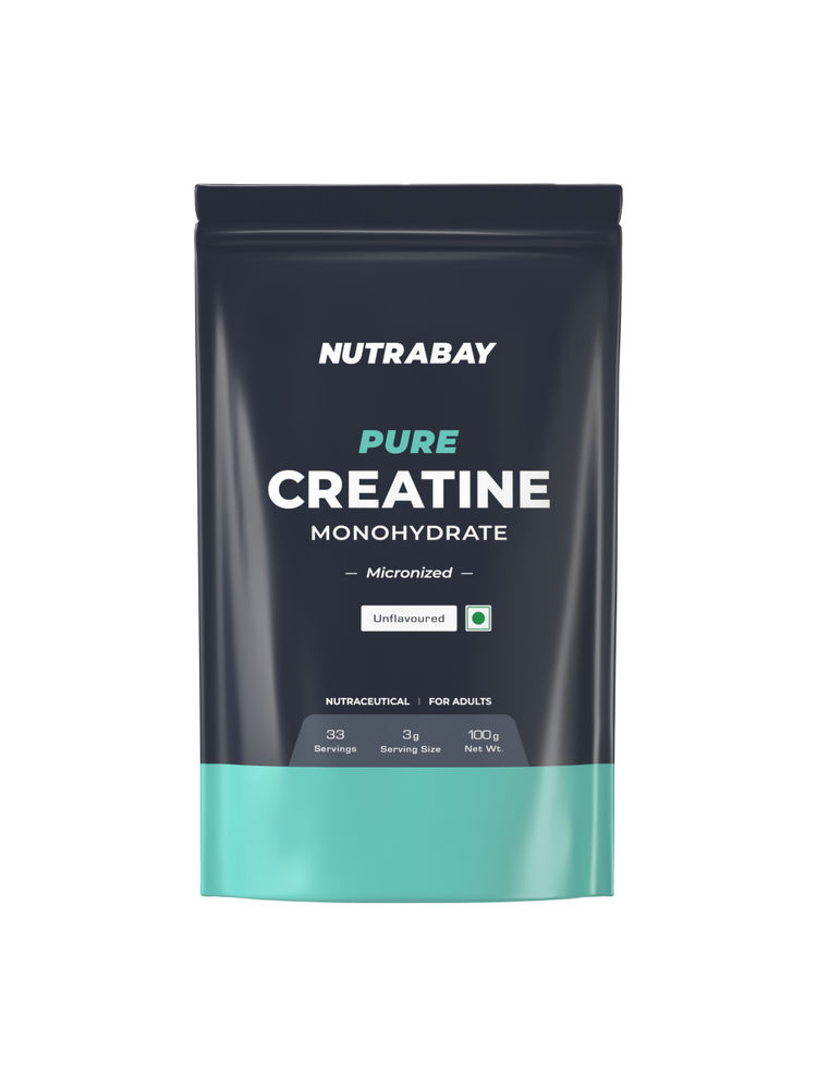 Nutrabay Pure 100% Micronised Creatine Monohydrate - Unflavoured