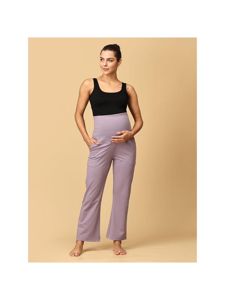 The Mom Store Lavender Tranquility Maternity Yoga Trackpant-image-20