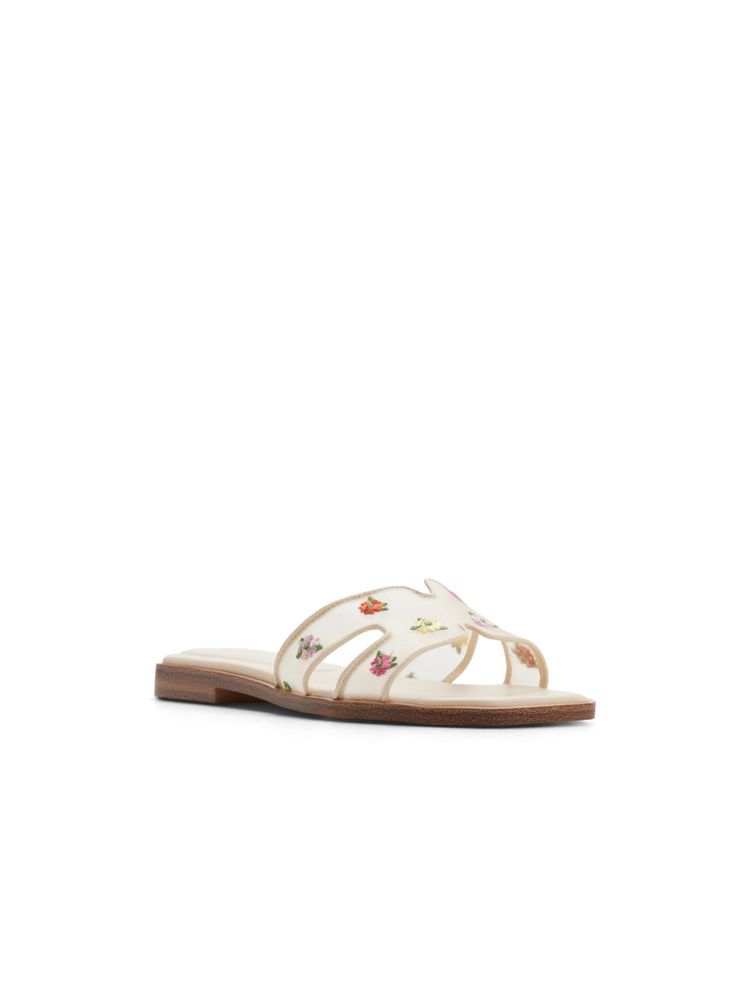 Aldo IT Off White Ladies Flats-picture-48