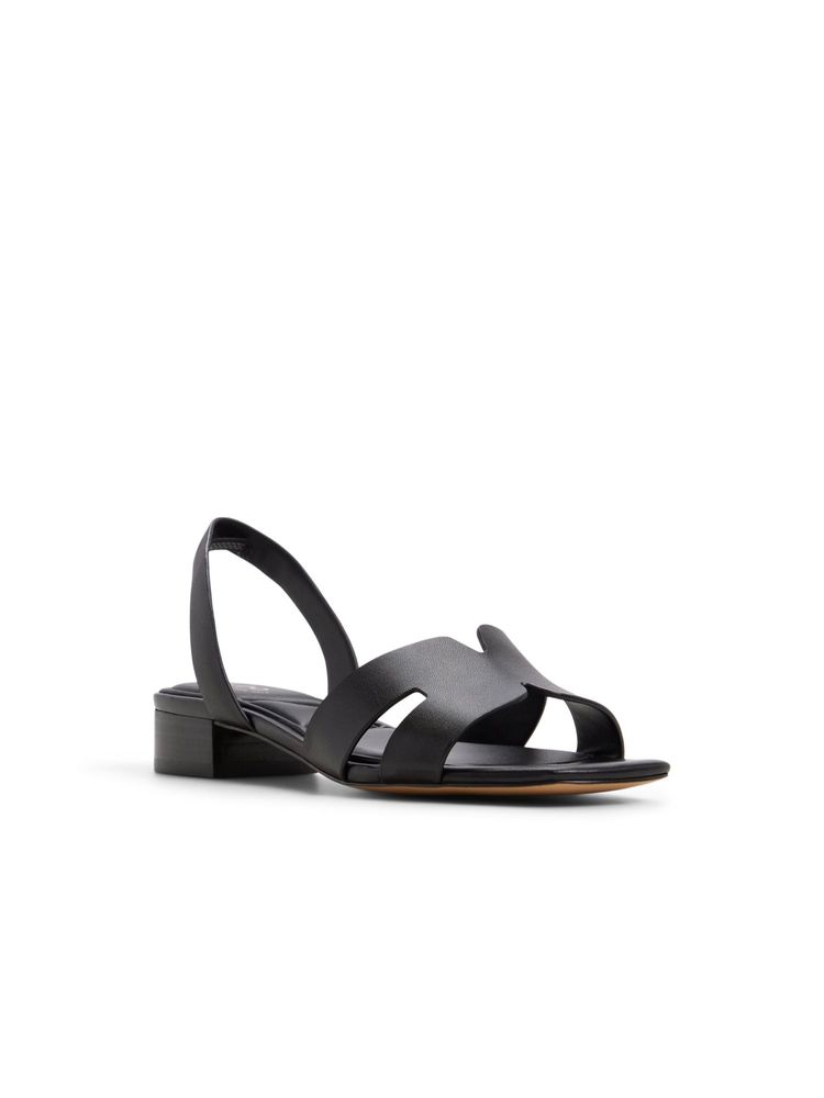 Aldo JAVAMANNON Black Ladies Block Sandals Heels-picture-42