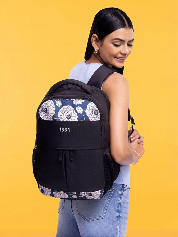 Zouk Blue Women Classic Backpack-image-46