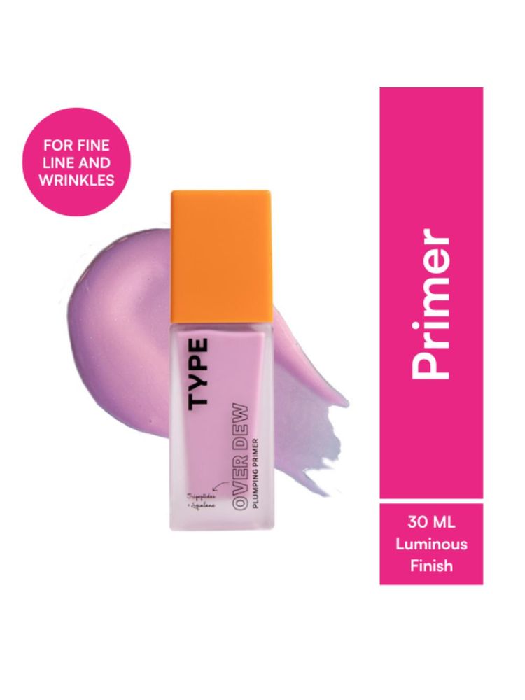 Type Beauty Dewy Gel Based Face Primer For Dry Skin Fine Lines & Hydration with Tripeptides-image-32
