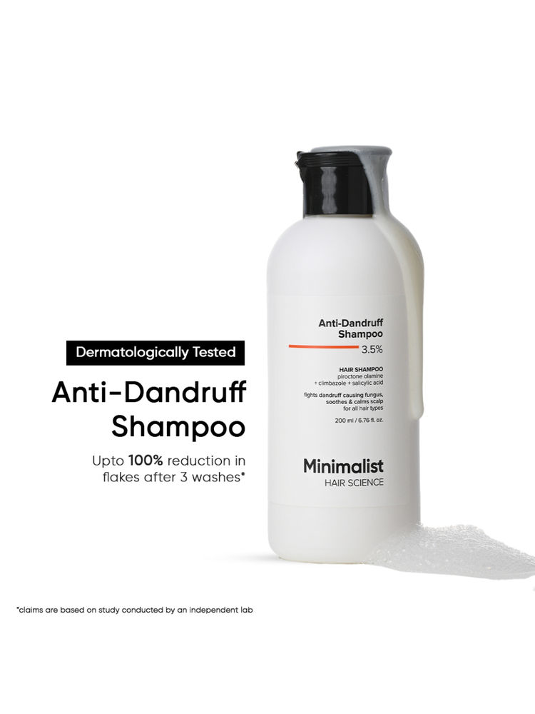 Minimalist Anti-Dandruff Shampoo 3.5% Salicylic Acid For Flaky & Itchy Scalp, Gentle & Sulphate-Free-image-24