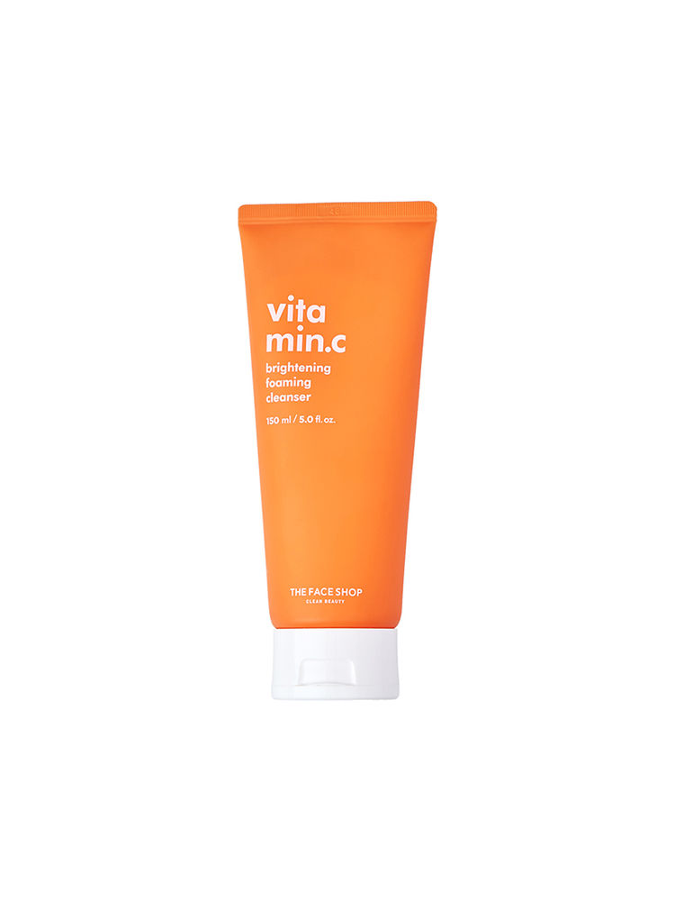 The Face Shop Vitamin C Brightening Korean Face Wash - Foaming Cleanser with Niacinamide & Panthenol-image-9