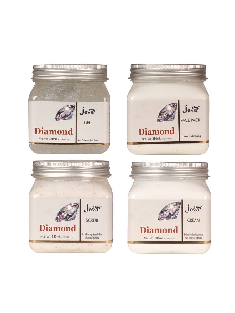 Jeva Diamond Eco Facial Kit - Pack of 4-picture-23