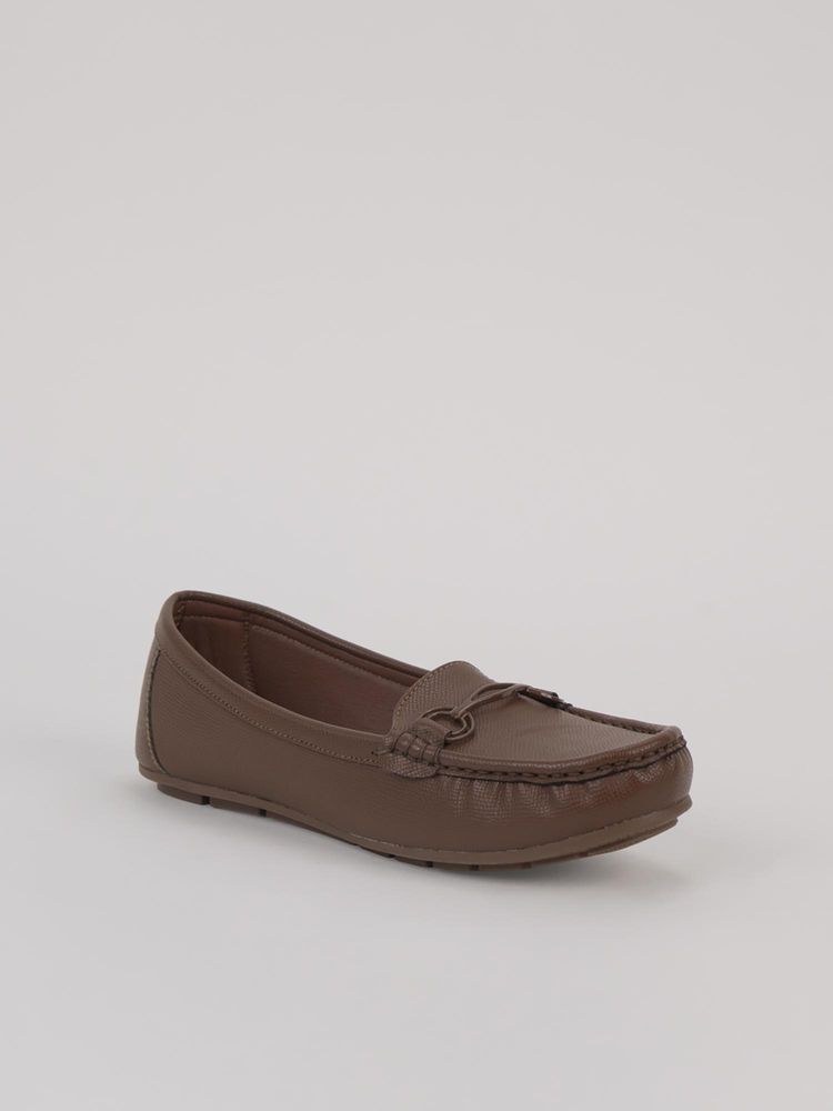 SCENTRA Women Brown Loafers-image-39