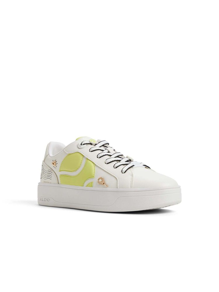 Aldo Clubchampa Women White Sneakers-image-7