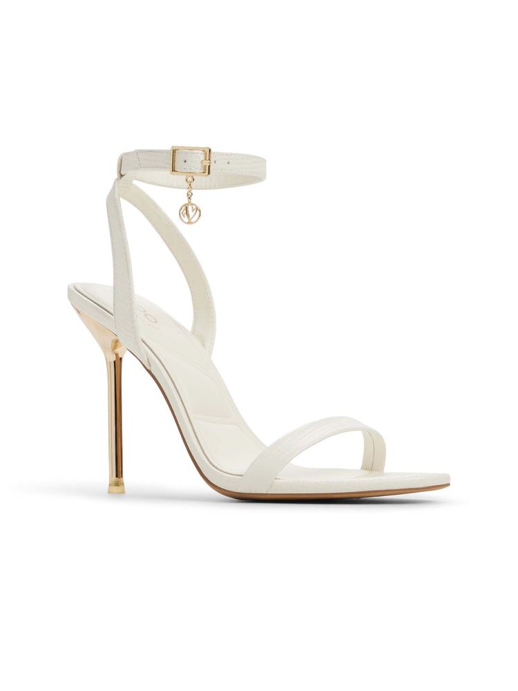 Aldo Maristou Women White Dress Stilettos Heels-image-34