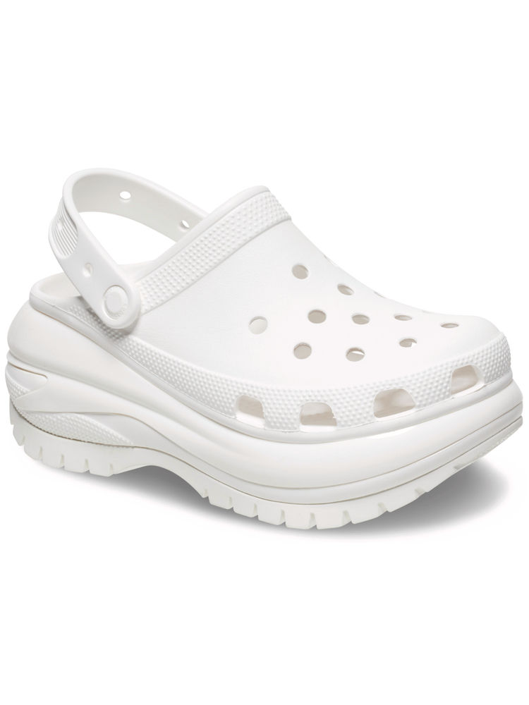 Crocs Unisex Adult Crush Clogs White-picture-38