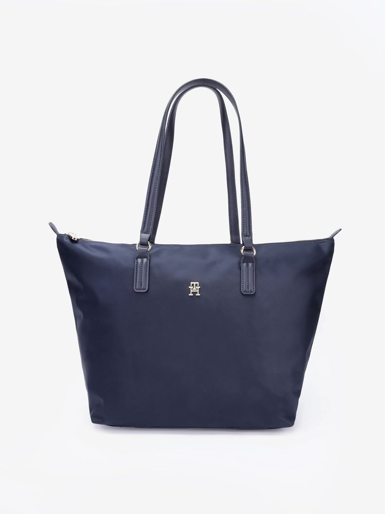 tommy hilfiger accessories Tommy Hilfiger Solid Blue Nylon Tote Bag-picture-27