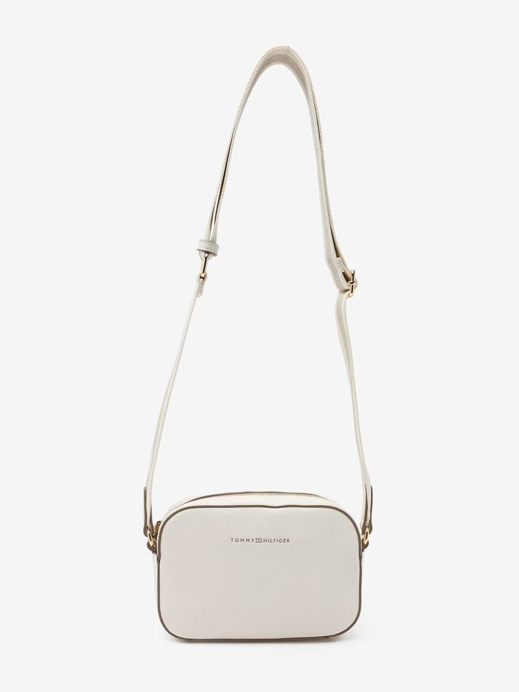 tommy hilfiger accessories Tommy Hilfiger Solid Off-White Pu Sling Bag-picture-14