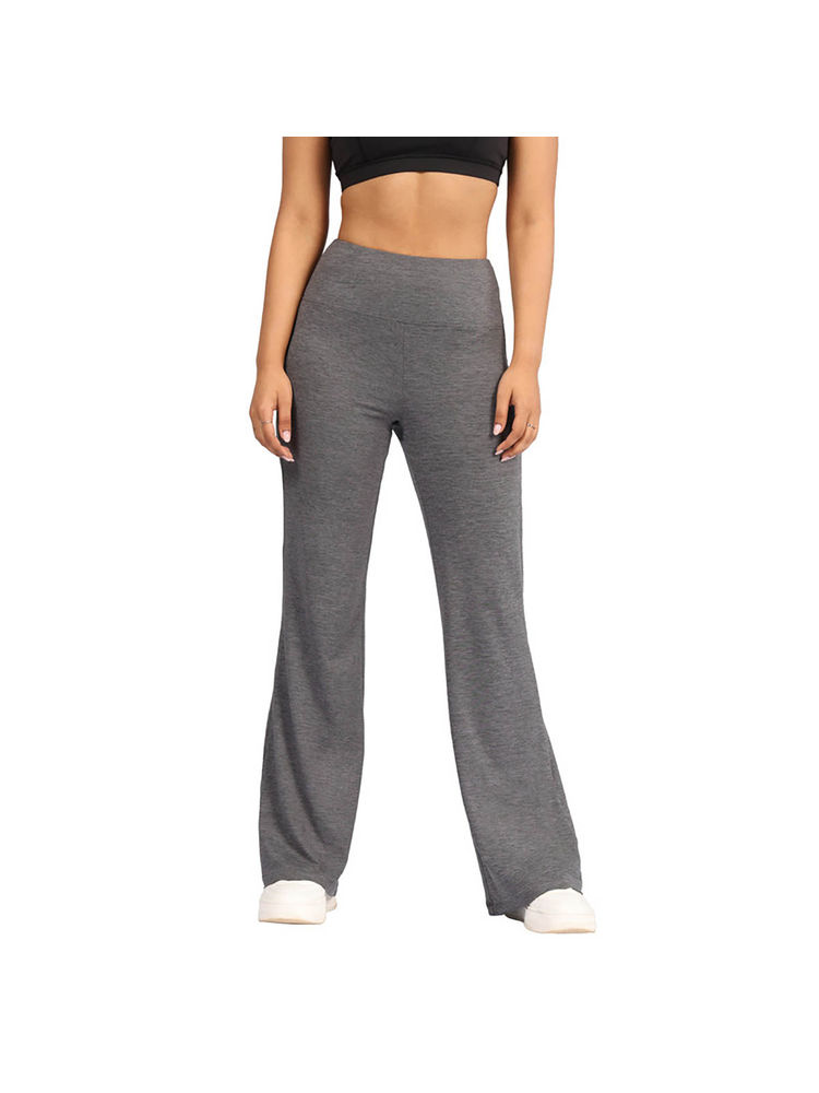 BlissClub Grey AirMelt Flare Sweatpants - Lite Flared Silhouette