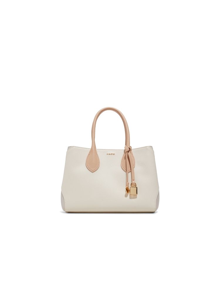 Aldo Birin White Womens Handbag with Detachable Strap-image-31